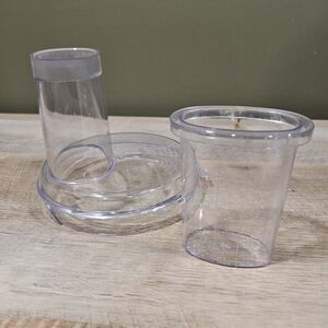 Moulinex Regal La Machine 1 Food Processor Work Bowl Lid Cover and Pusher